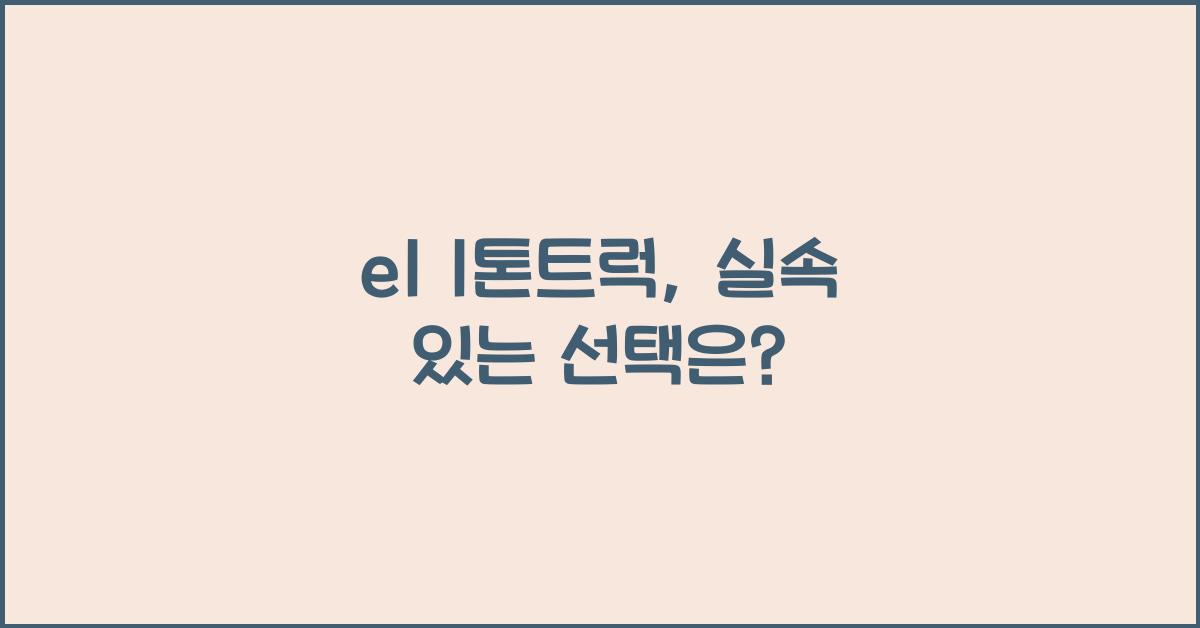 e1 1톤트럭