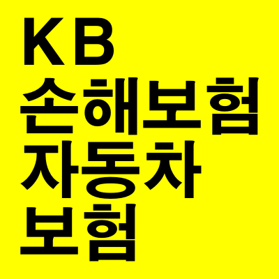 KB손배보험 다이렉트 자동자보험