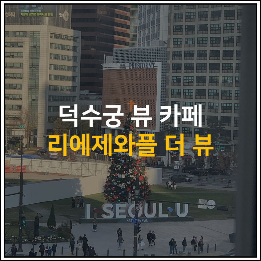 내돈내산 [리에제와플 더 뷰] 후기