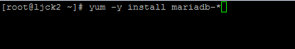  CentOS7 데이터 베이스 구축