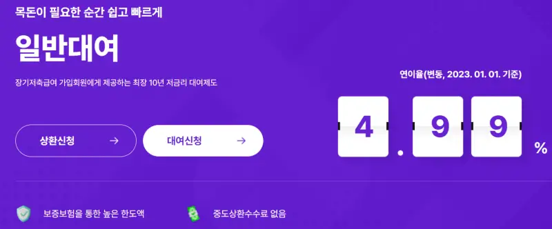 일반대여-금리