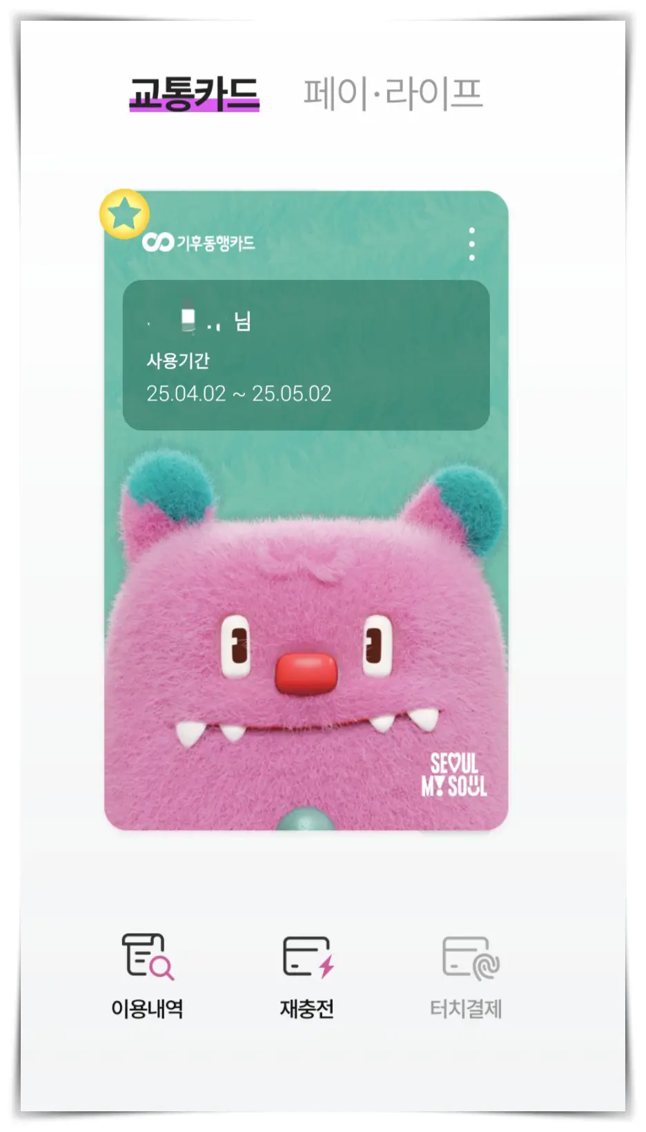 모바일-기후동행카드-디자인