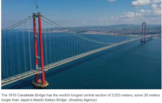 이탈리아&#44; 세계 최장 현수교 건설한다...한국 건설사 시공 튀르키예 카나칼레 현수교 넘어서 Italy to Officially Build World&#39;s Longest Suspension Bridge