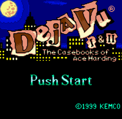  (GBC / USA) Deja Vu I & II - 게임보이 컬러 북미판 게임 롬파일 다운로드