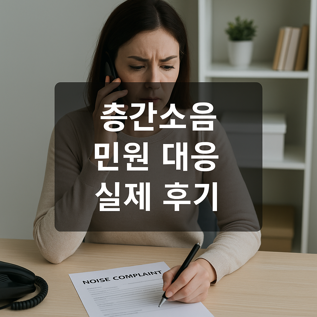 층간소음 민원