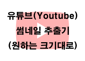  유튜브 썸네일 추출기