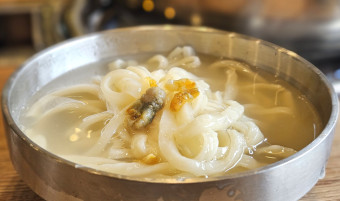 바지락 칼국수