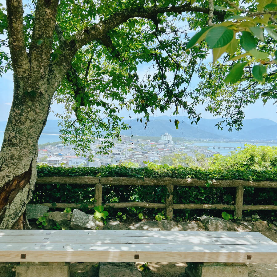 가라쓰성-전경