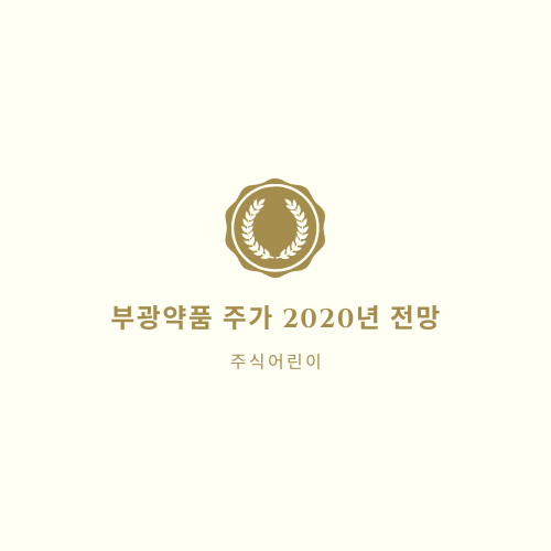  부광약품 주가 2020년 전망