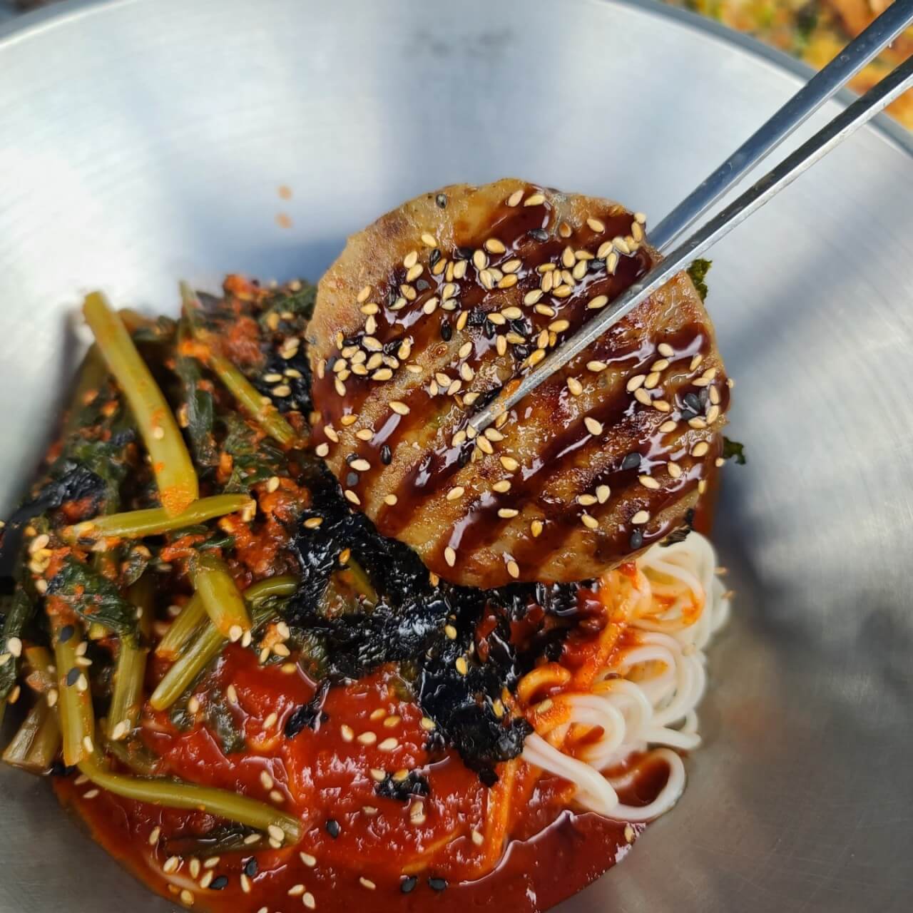 담양 죽순 닭국수 이미지