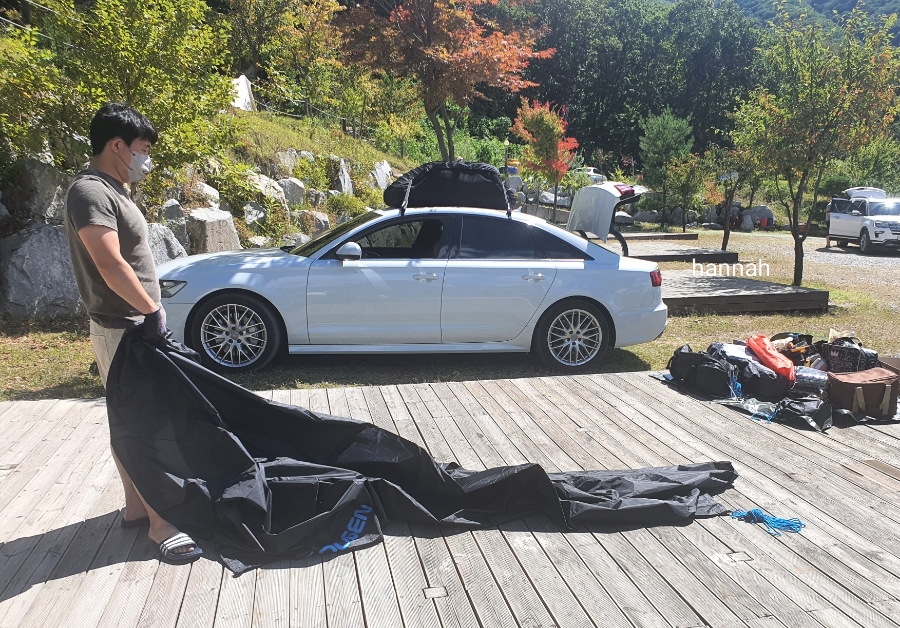 해자연 캠핑장 아이와 캠핑 30