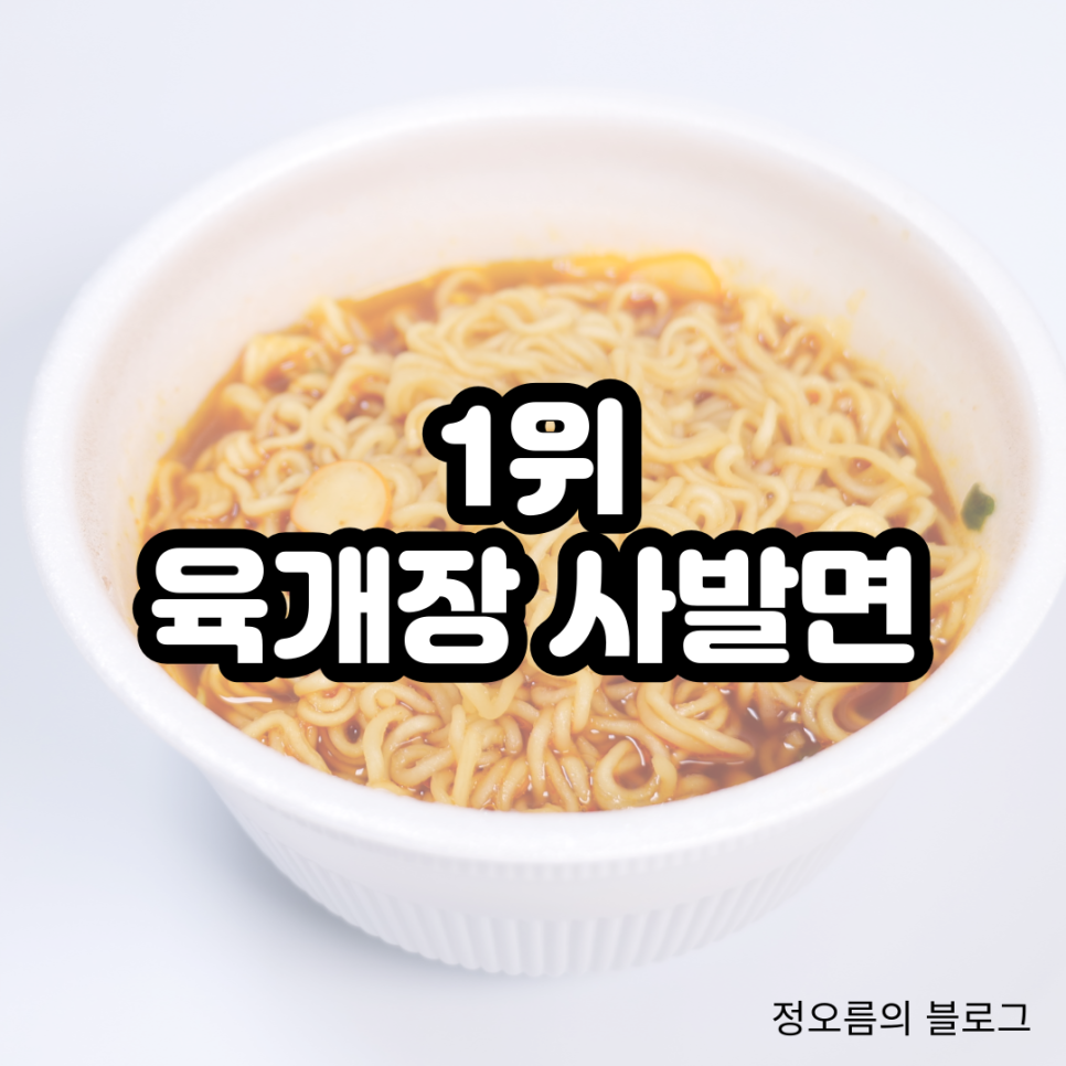 컵라면