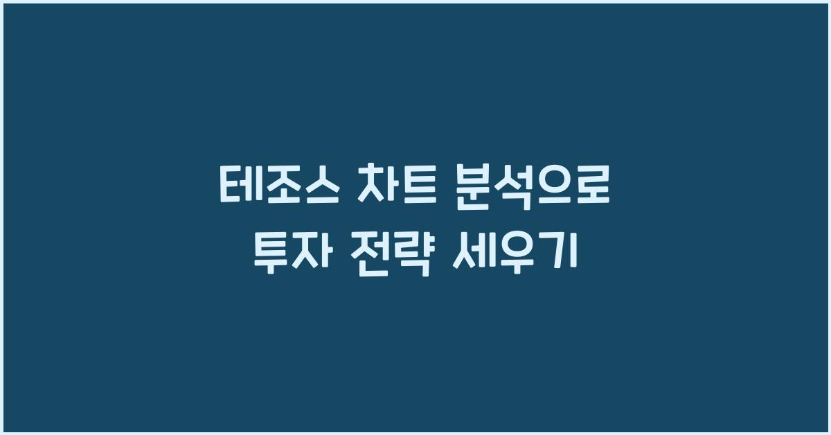 테조스 차트 분석