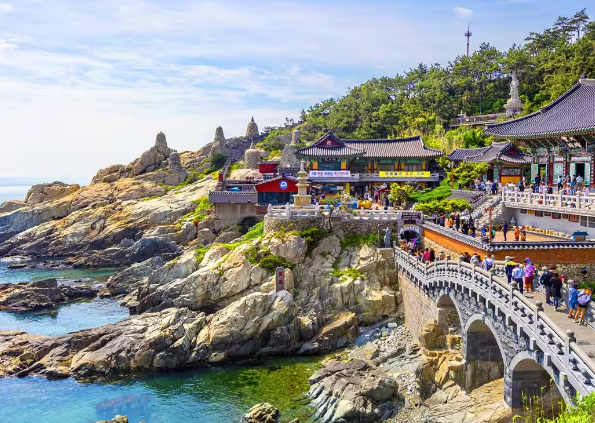  기장 해동 용궁사 오시리아 관광단지