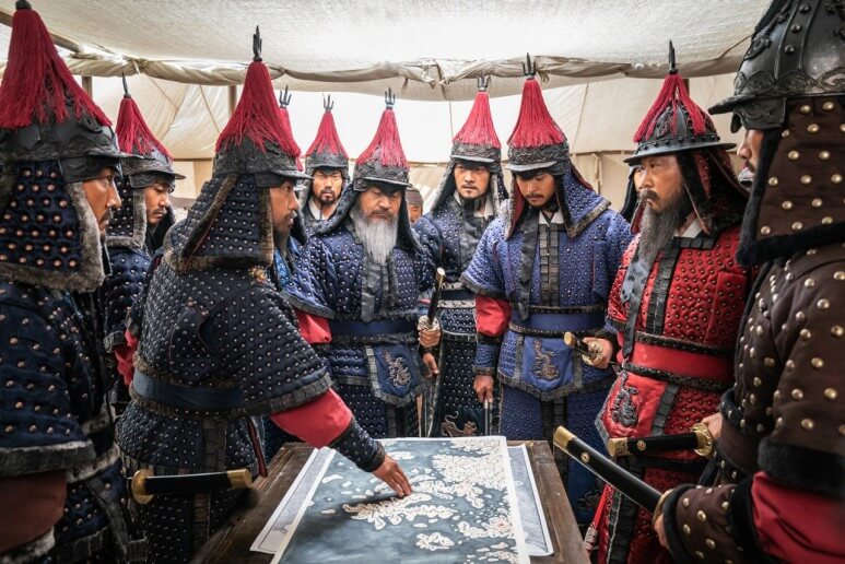 한산 용의 출현