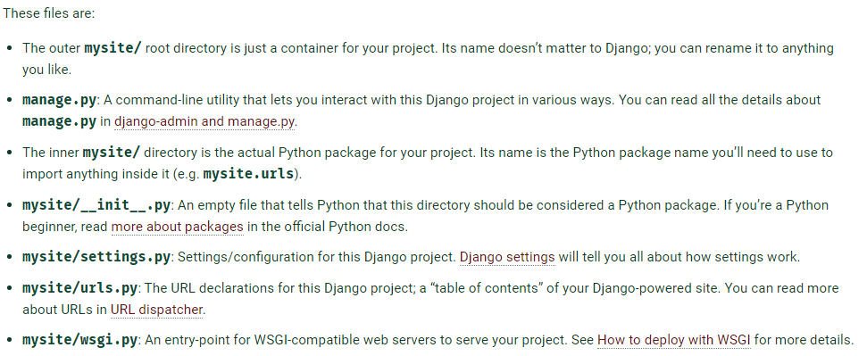  2.  Django 프로젝트 생성