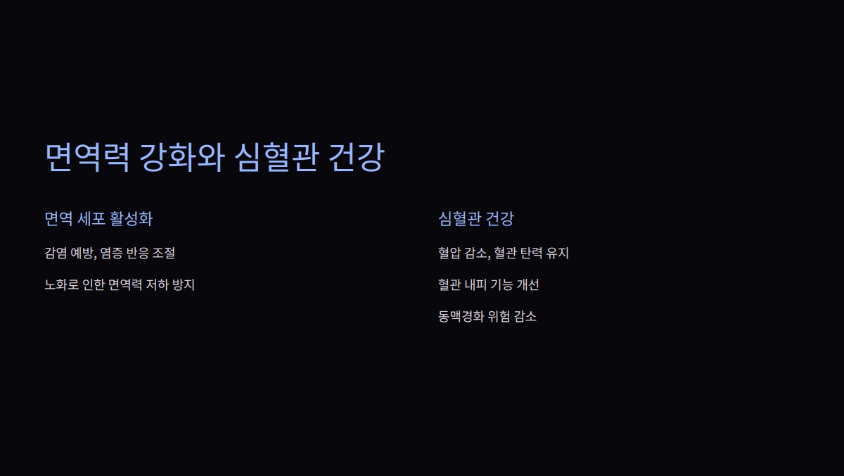 스페르미딘 효능
