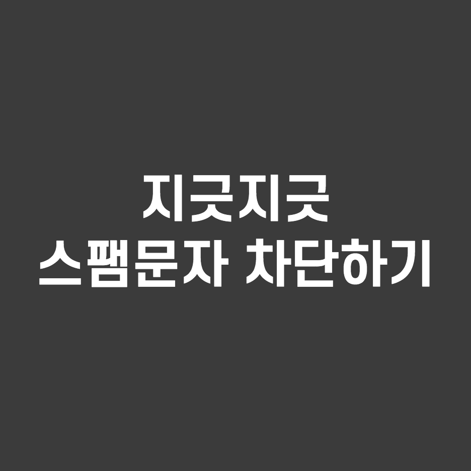  지긋지긋한 아이폰 스팸 문자/전화 차단 확인 방법을 알아보자