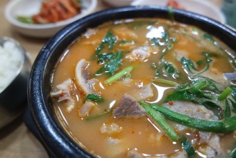 남극 셰프 순댓국 순대국