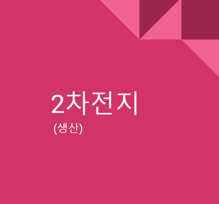  2차전지(생산) 종목
