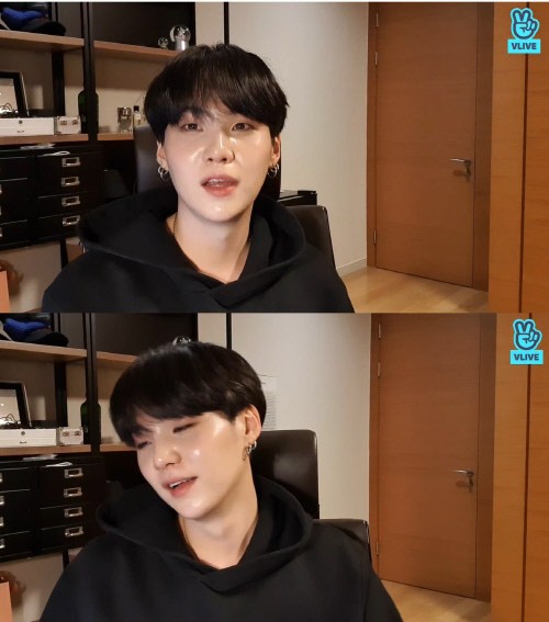  BTS 슈가 '대체 나한테 왜? 얼마나 잘되려고' 코로나19 건물방역 일화 공개
