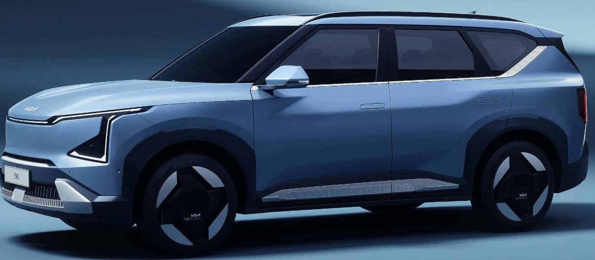 2024 EV5 포토 - 측면 방향 블루 이미지
