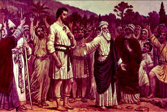  사울, 사무엘,(삼상 8:1~22)