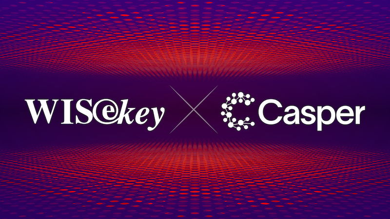  [Casper Labs 캐스퍼] CasperLabs, Casper에서 안전한 고성능 NFT 마켓플레이스 구축을 위해 WISeKey와 파트너십 체결