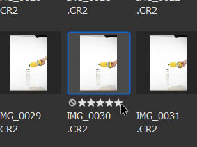 썸네일 아래의 등급 표시
