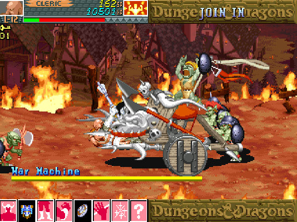 보스와 싸우고 있는 플레이어의 모습이다