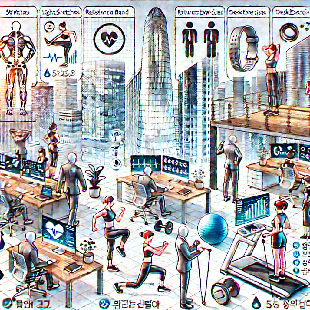 2030 직장인을 위한 운동법 이미지