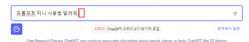 프롬프트 지니 한글 영문 자동번역하기 | ChatGpt 크롬 확장팩 설치 및 사용법 6 img