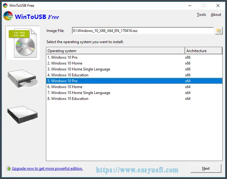 Windows 설치 USB 생성기 3단계
