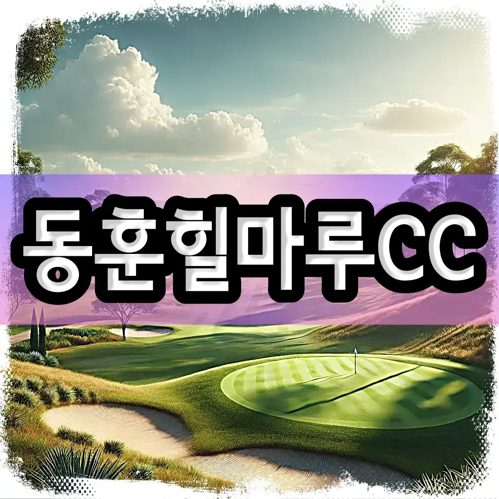 동훈힐마루CC 골프 패키지 여행