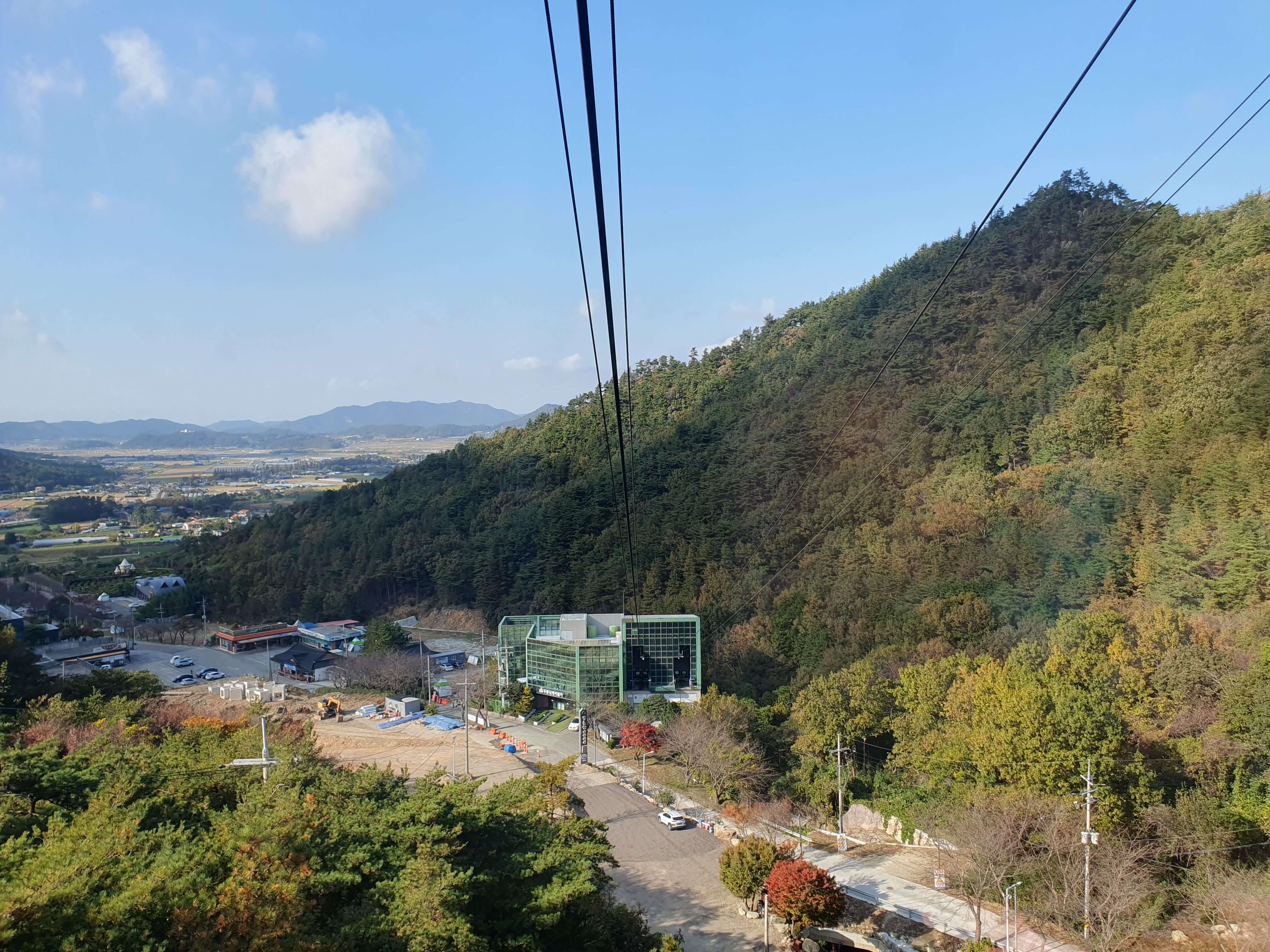 두륜산케이블카에서 바라본 풍경