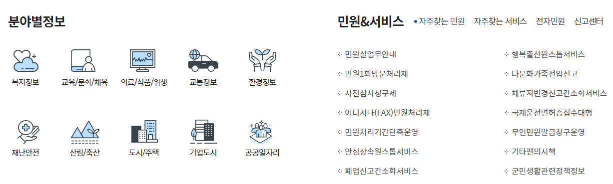 영암군청 홈페이지 일자리 정보 확인 방법