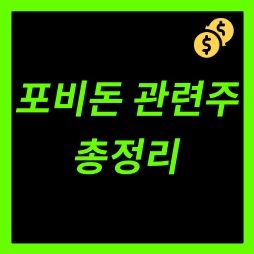 포비돈 관련주