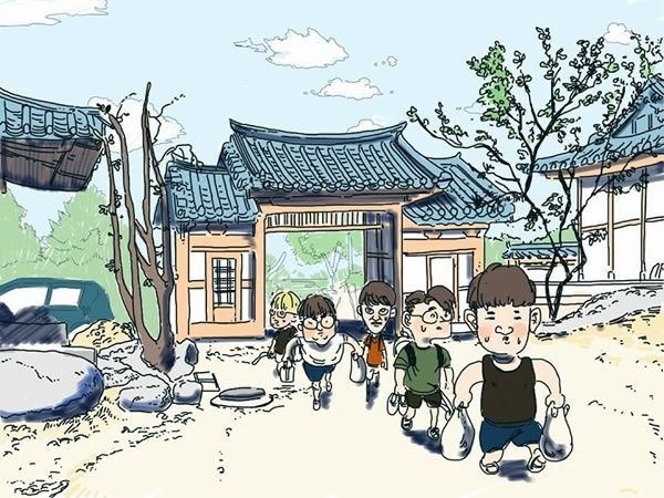  대학생들의 그림으로 보는 숙박 후기