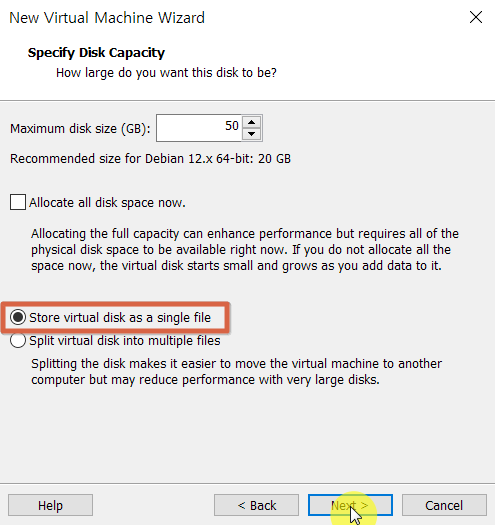 가상머신 파일 저장방식