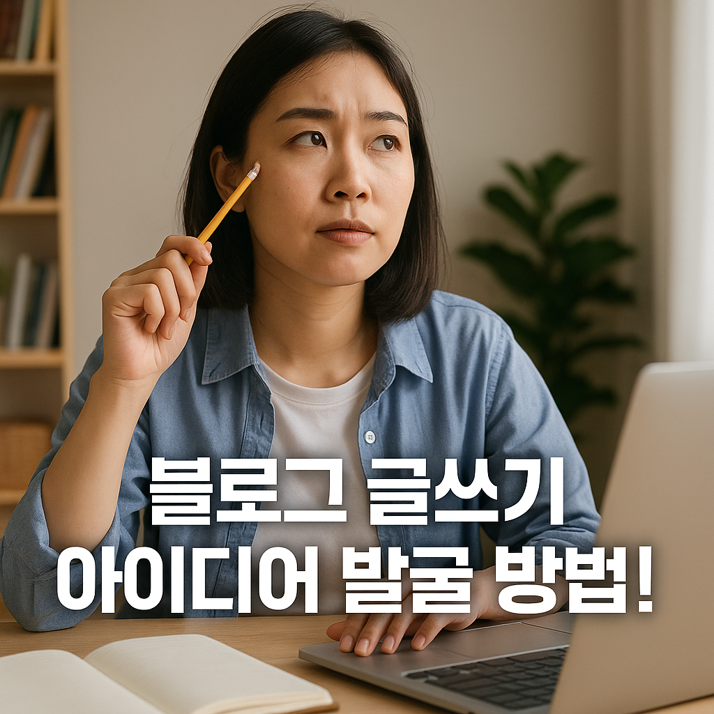 블로그 글쓰기 아이디어 발굴 방법