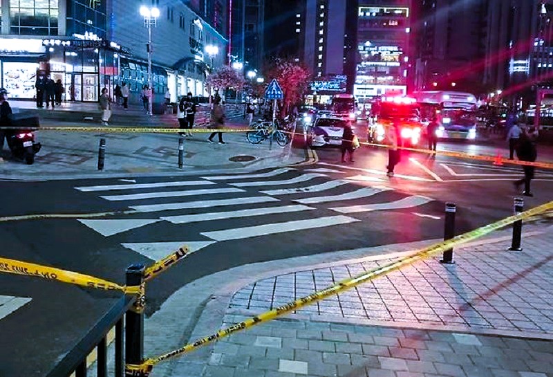 인천 부평역 땅거짐 사고 개요