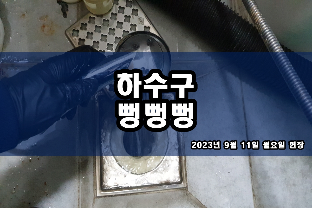  상봉동 하수구 경안동 하수도 내시경 카메라 cctv 탐지