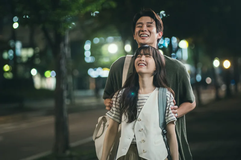 멜로무비에 출연하는 최우식, 박보영 주요 장면