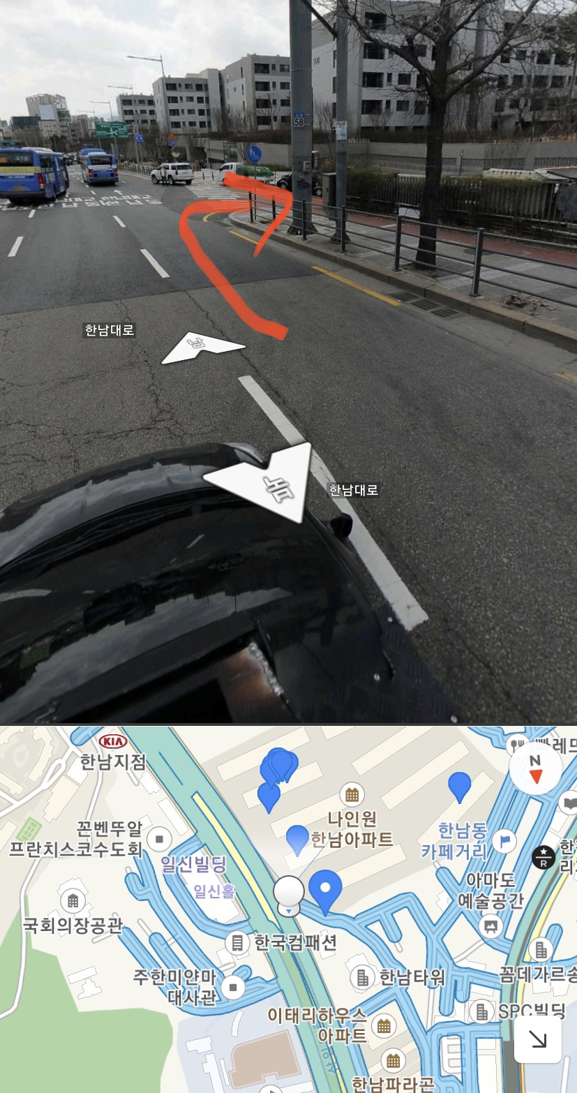  고메이494한남 주차장 위치 및 주차요금 영업시간