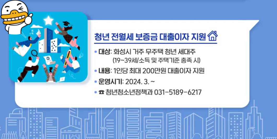  [24년 화성시 청년정책] 알아봅시다.