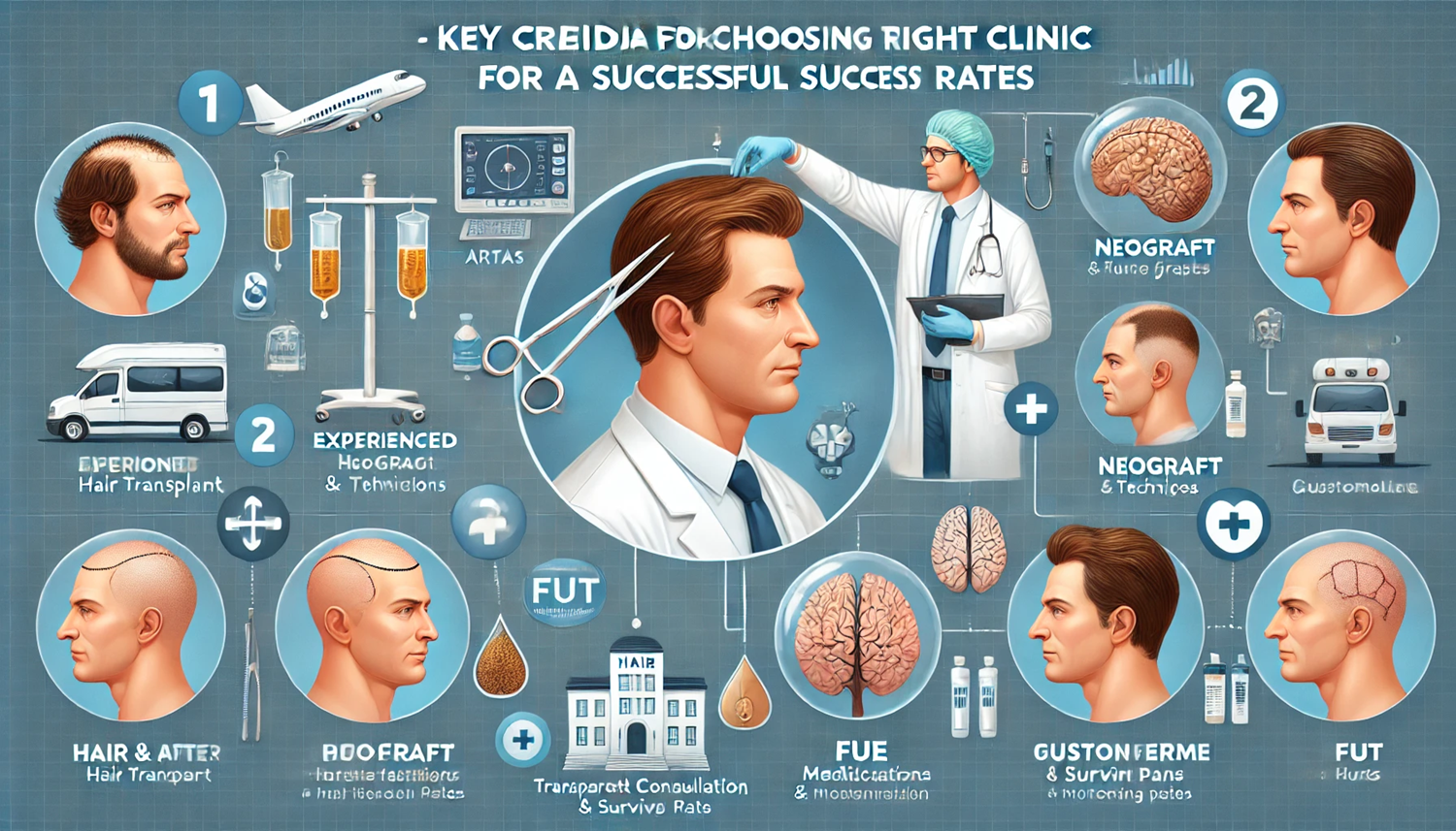 모발이식 성공률을 높이는 병원 선택 기준