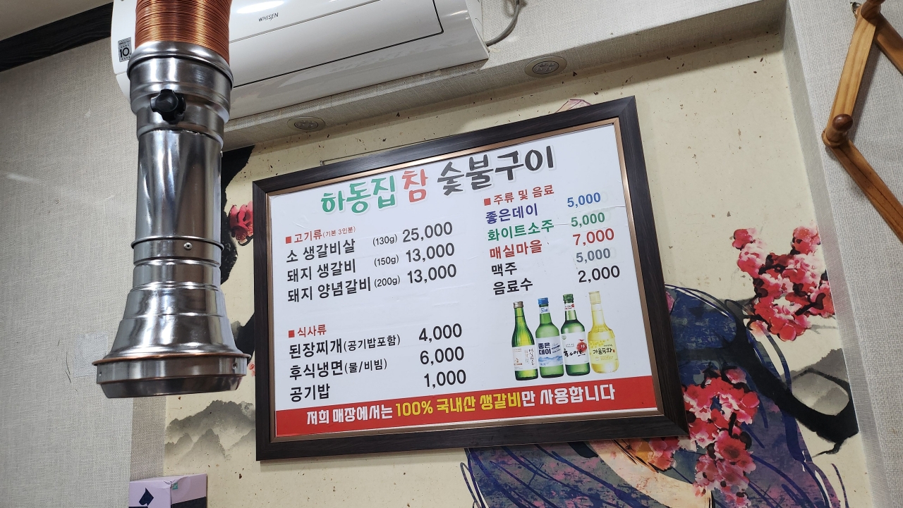 Hadongjipchamsutbulgalbi (하동집참숯불갈비) 2