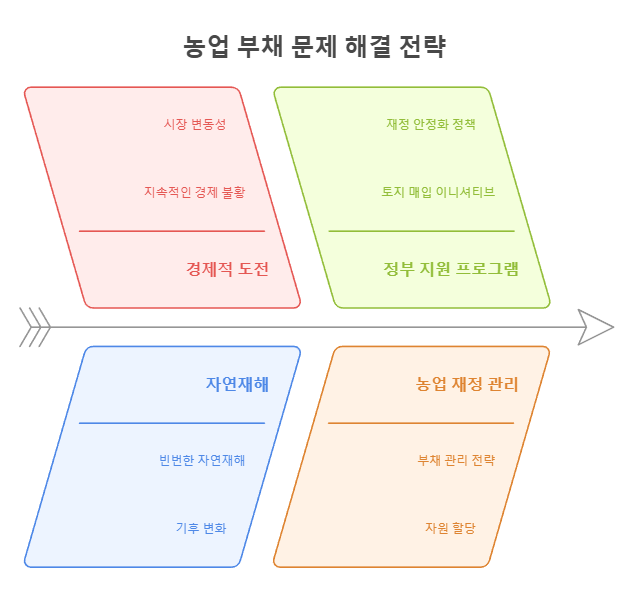 농업 부채 문제 해결 전략