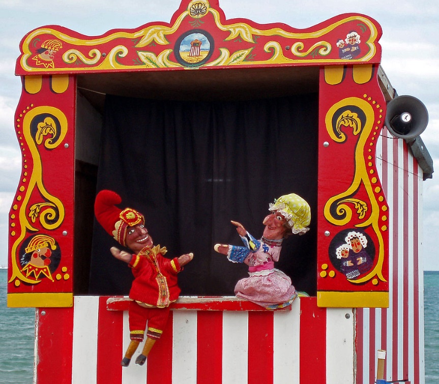 Pleased as Punch의 기원