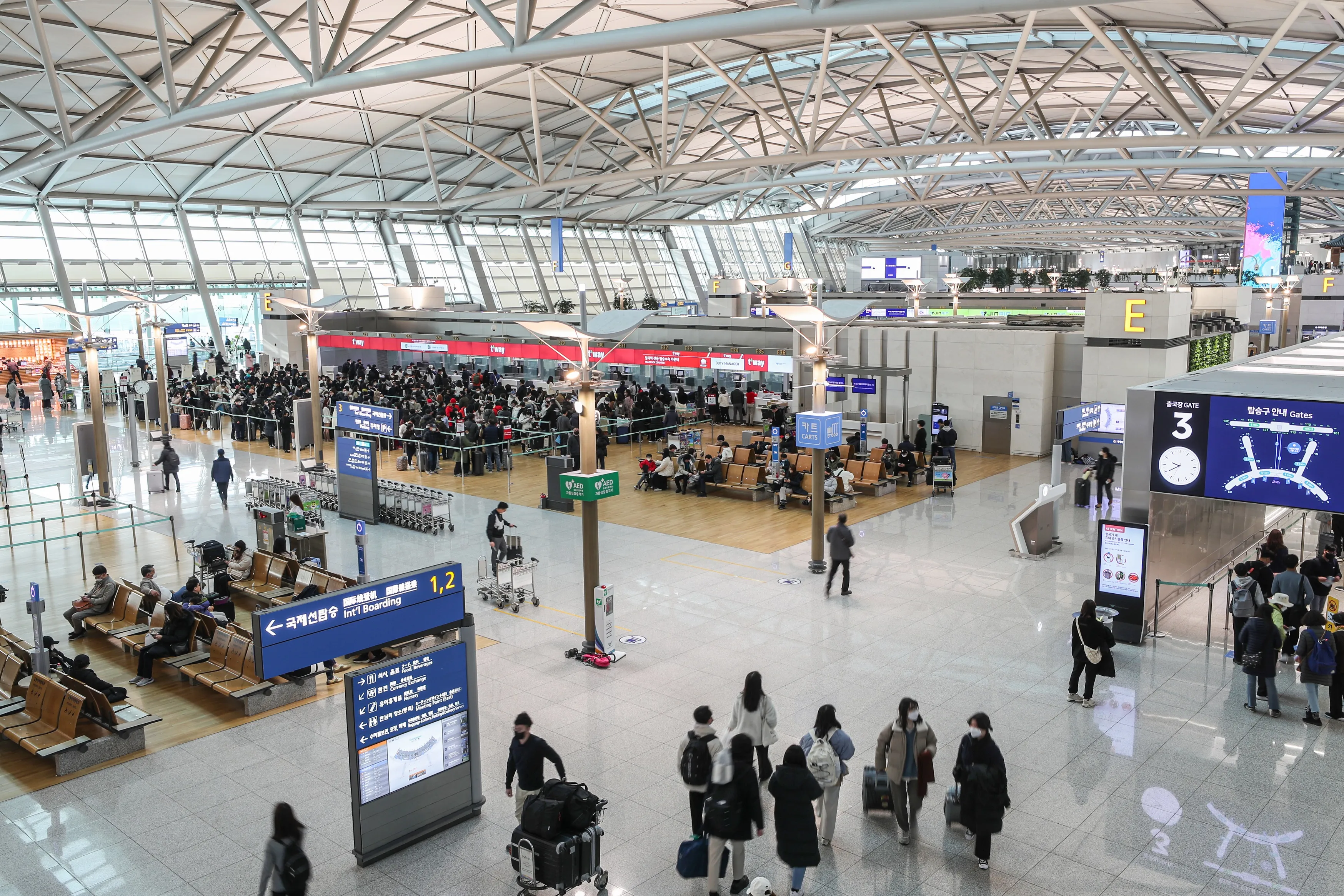 인천공항 제1여객터미널 항공사 출국장 장기주차장_5